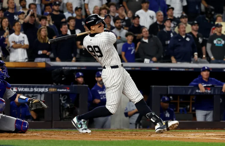 Aaron Judge and Jazz Chisholm Hit Back-to-Back Home Runs, Giving Yankees Early 3-0 Lead Over Dodgers